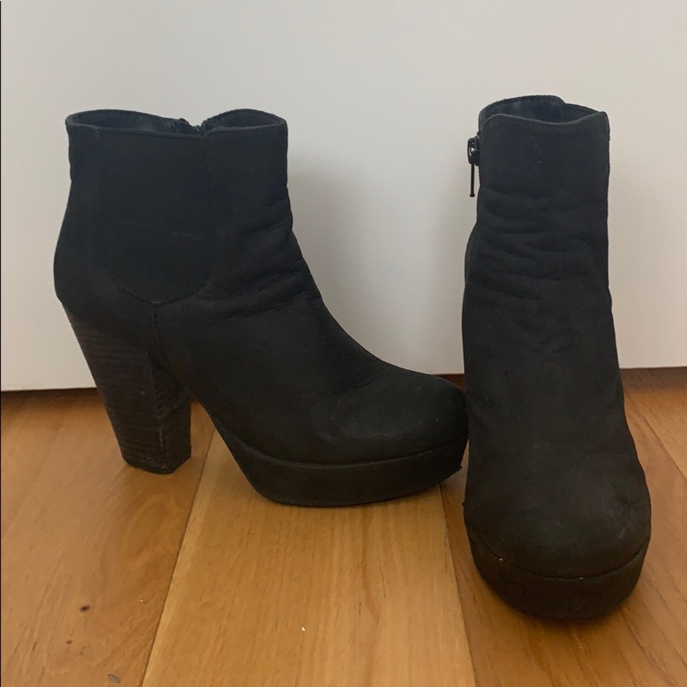 Steve Madden Platform Ankle Booties
